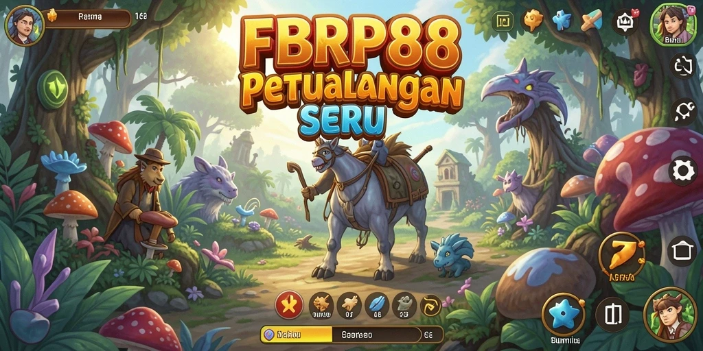 Screenshot gameplay FBRP88 menampilkan petualangan seru di dunia yang luas.