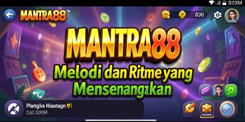 Tangkapan layar menampilkan pengalaman gameplay yang interaktif dan menyenangkan di MANTRA88.