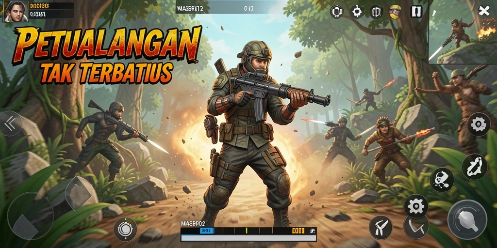 Tampilan gameplay <strong>MASBRO12</strong> yang menawarkan aksi seru dan petualangan mendebarkan.