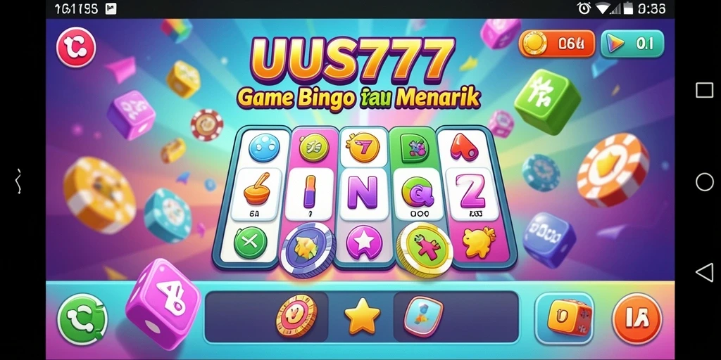 Screenshot gameplay UUS777 menampilkan suasana Bingo yang mengasyikkan.